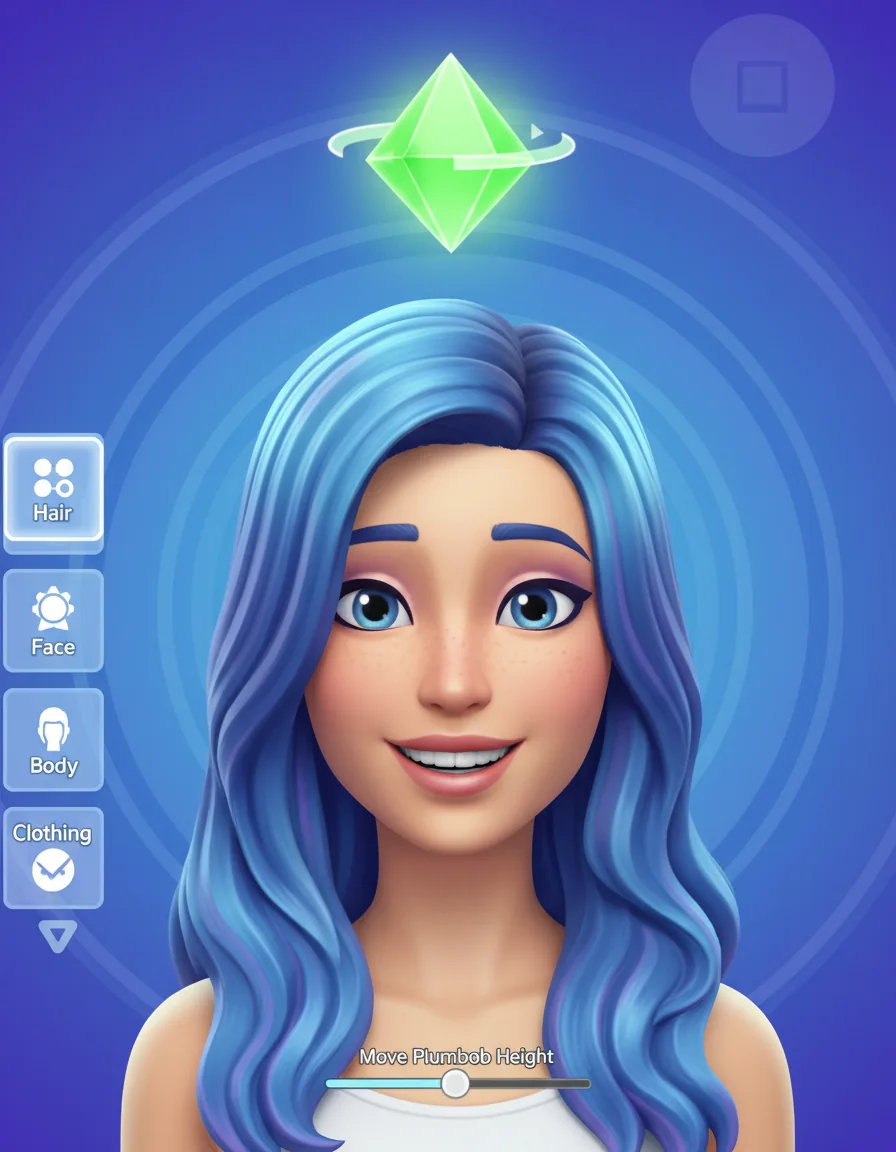 Аватар в стиле The Sims 4 — пример результата промта для Картинки