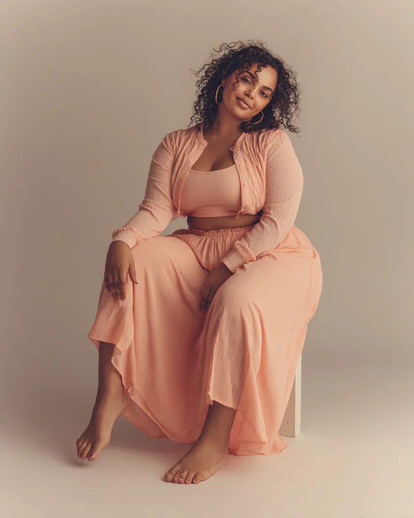 Инклюзивная съёмка plus-size
